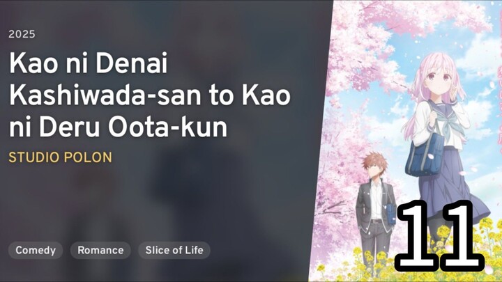EP 11 Kao ni Denai Kawashida-san to Kao ni Deru Oota-kun | Inexpensive Kawashida & Expressive Oota