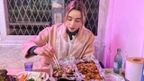 Trying THE WEIRDEST Food In Korea?! SLIMY HAGFISH BBQ MUKBANG In Busan | Korean Food Tour VLOG