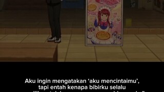 Aku ingin mengatakan ‘aku mencintaimu’, tapi entah kenapa bibirku selalu memilih untuk hanya menyapa