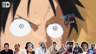 🔥HAOSHOKU | LUFFY BEAT 50.000 FISHMAN AT ONCE | ONE PIECE EPISODE 554 REACTION MASHUP