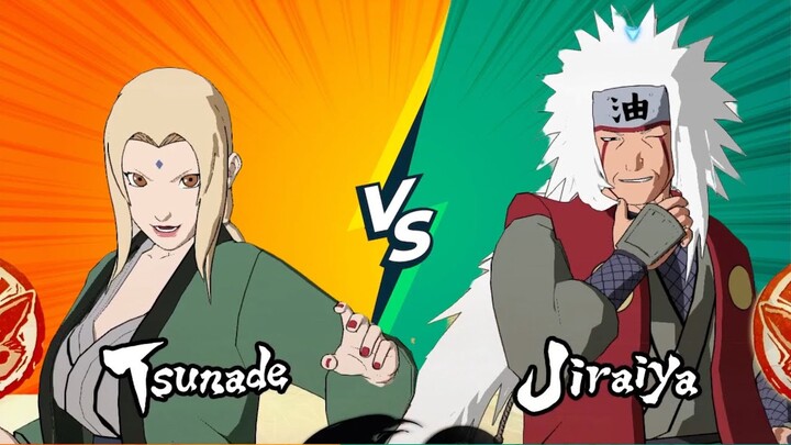ᴴᴰ Tsunade Senju : 5th Hokage vs Jiraiya (Com vs Com) Naruto Shippuden Ultimate Ninja Storm4 #nuns4
