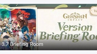 FINALLY! OFFICIAL! 3.7 News With FONTAINE Character And News With Rerun characters - Genshin impact