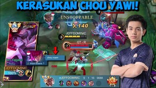 LAGI SOLO RANK DAPAT JATAH "S5 TANK", AUTO KERASUKAN CHOU YAWI!! Mobile Legends