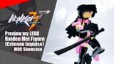 Preview my LEGO Raiden Mei [Crimson Impulse] Figure from Honkai Impact 3rd | Somchai Ud