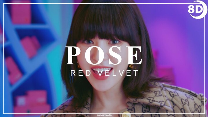 [8D] RED VELVET - POSE | BASS BOOSTED CONCERT EFFECT | USE HEADPHONES 🎧