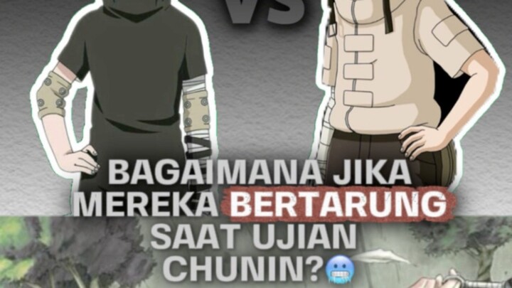 Sasuke VS neji?