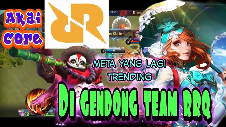 gameplay kagura - digendong @Team RRQ Akai core