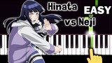 Naruto - Hinata vs Neji Theme - EASY Piano tutorial