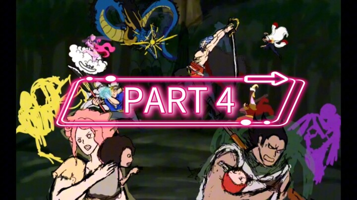 One Piece God Valley part 4 timelapse drawing