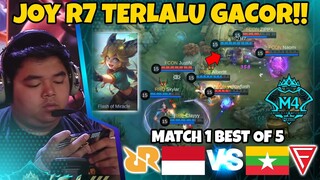 JOY MAS VALDI GACOR BANGET!! BERANI2NYA FALCON NGELEPAS JOY MAS VALDI!! MATCH 1 RRQ VS FALCON