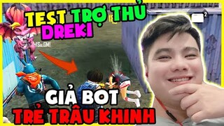 Free Fire:Test Trợ Thủ Rồng Dreki Kỹ Năng Cực Ngon, Cow Giả Bot Gặp Trẻ Trâu Khinh Thường Và Cái Kết