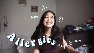Q&A // do I actually have allergies?