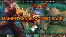 HAYABUSA HAMPIR KENAK COMBO BACK BOSKUH 💪