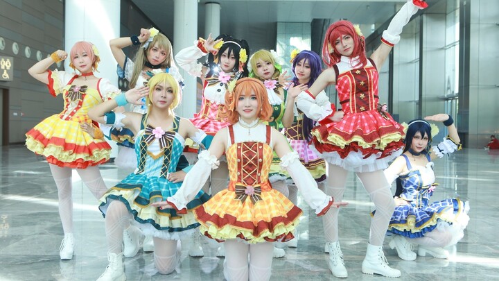 【love live】นิทรรศการการ์ตูนของ Renaissance μ 3 ครั้งติดต่อกัน (เริ่มแดช+สาวโนเนม+ปู่กวง)【Wine Juice 