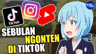 Yang Gua Pelajari, Setelah Sebulan Ngebuat Konten Anime di TikTok, Reels dan YT Shorts #MeganeTalk