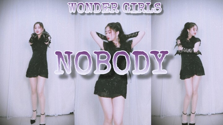 【fx】ซีรีส์เฉลยอายุ เต้นคัฟเวอร์เพลง Wonder Girls - Nobody สไตล์วินเทจชุดดำ｜หน้าจอแนวตั้ง 1P ใส่ฟิลเต