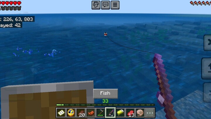 Spending time fishing with Luck of the sea III, Unbreaking III, Fortune III and Mending.