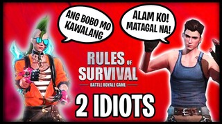 PINAKA BOBO NA DUO SA BALAT NG ROS | FUNNY MOMENTS | RULES OF SURVIVAL