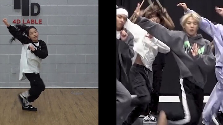 [Rosain x BTS] Oh my goodness, this kid! 11-year-old Roshain's cover of BTS's "ON" compared to the o