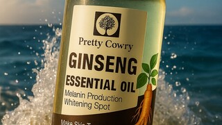Pretty Cowry Ginseng Essential Oil — Ocean Fresh Glow in Every Drop