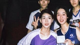 Who says girls can’t play Hainan nine-person volleyball!