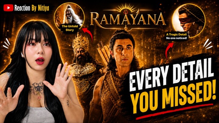 Ramayana -Telugu Trailer | Ranbir, Yash, A.R.Rahman - Reaction by Foreigner