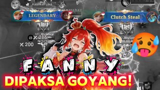 FANNY DIPAKSA GOYANG!? CAPEKK🥵