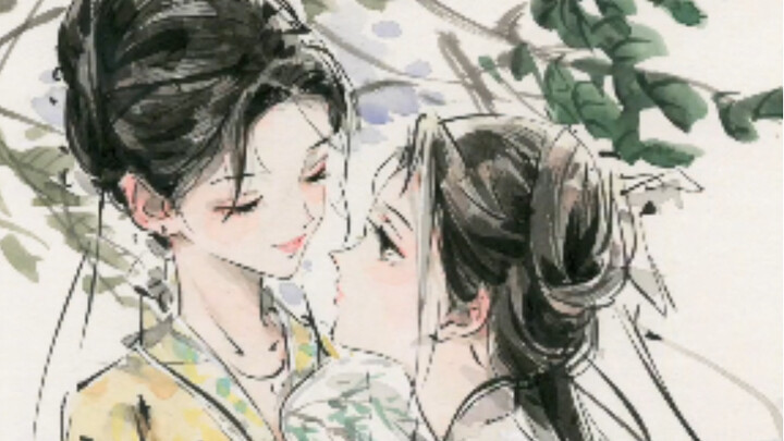 The girl on the tip of my heart