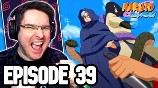 OROCHIMARU RETURNS! | Naruto Shippuden Episode 39 REACTION | Anime Reaction