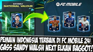 NEXT ELKAN BAGGOT?? REKOMENDASI RB NI PEMAIN INDONESIA TERBAIK SANDY WALSH DI  EA SPORT FC 24 MOBILE