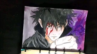 drawing fusiguro 😎😎😎