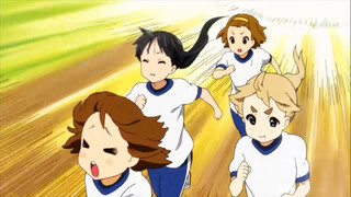 "The four little ones are so cute" comic clip, K-ON!
