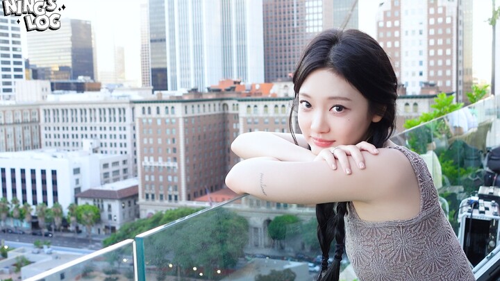 【aespa】I'm feeling so healed right now ☺️🍃 | NINGNING at Outside Lands + LA | NING’S LOG