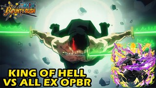 Gameplay Zoro Onigashima - King Of Hell Vs All EX | One Piece Bounty Rush