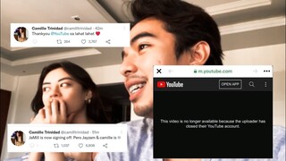 DAHILAN KUNG BAKIT DELETED ANG YOUTUBE CHANNEL NG JAMILL | NAGTALO BA SILA O HINDI? | FULL VIDEO