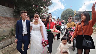 Đám Cưới Dân Tộc Thái Đen Cô Dâu Xinh Nhất Bản - Bạn Cô Dâu Toàn Gái Xinh | TRAI BẢN