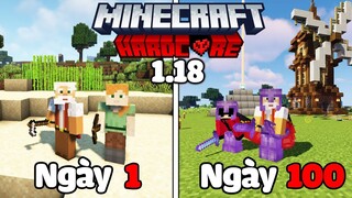 TÔI ĐÃ SINH TỒN 100 NGÀY TRONG MINECRAFT 1.18 SIÊU KHÓ VÀ ĐÃ LÀM ĐƯỢC NHỮNG GÌ