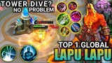 Lapu Lapu Top 1 Global | Full Gameplay by  [ @fighterwarrior7 ] - Mobile Legends Bang Bang