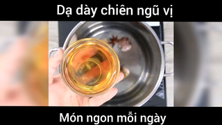 Dạ dày chiên ngũ vị