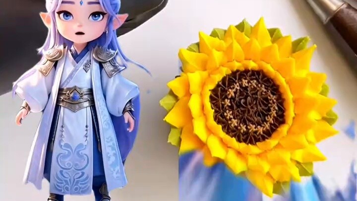 Aunt Ao Run is so beautiful.