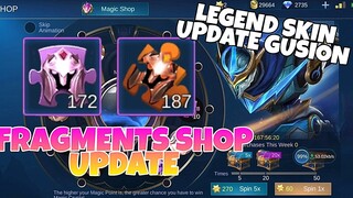 FRAGMENTS SHOP UPDATE MAY || MAGIC WHEEL UPDATE || LEGEND SKIN || MLBB