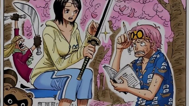 Trang tô màu của những thành viên không phải là thành viên băng hải tặc Mũ Rơm