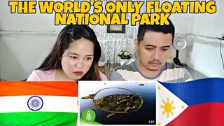 OMG! THE WORLD'S ONLY FLOATING NATIONAL PARK | FILIPINO COUPLE REACTION
