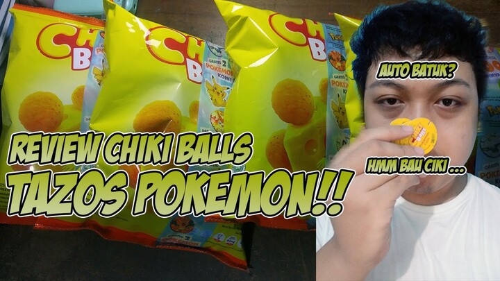 Chiki Balls Tazos Pokemon Coin Review