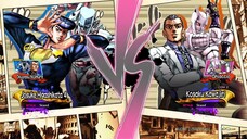 Josuke Higashikata VS Kosaku Kawajiri - JoJo's Bizarre Adventure: All Star Battle