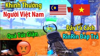 [PUBG Mobile] Thanh Niên Malaysia Khinh Thường Việt Nam. Và Đây Là Cách RinRin Trả Lời