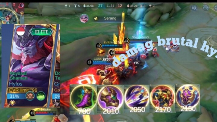 nyobain hylos expe mantap