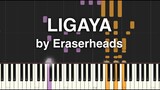 Ligaya by Eraserheads Synthesia Piano Tutorial with sheet music