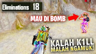 SAYA K1LL BANYAK TAPI PLAYER INI GA TRIMA KALAH K1LL, EH SAYA DI B0M8! - PUBG MOBILE