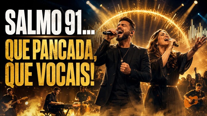 SALMO 91 NÃO ESTAVA PREPARADO P ESSE! SONZEIRA! INSTRUMENTAL DE ARREPIAR! COLOCARAM EM OUTRO PATAMAR